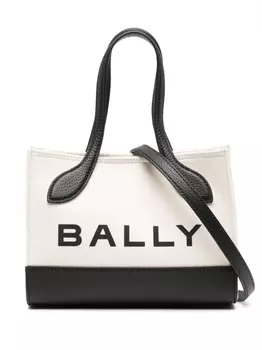 Bally сумка-тоут Keep On с логотипом, нейтральный цвет