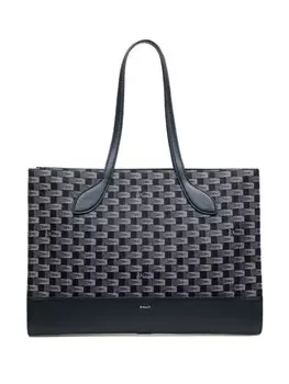 Bally сумка-тоут с принтом Keep On Pennant, синий