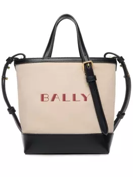 Bally сумка-тоут Summer Capsule со вставками, нейтральный цвет