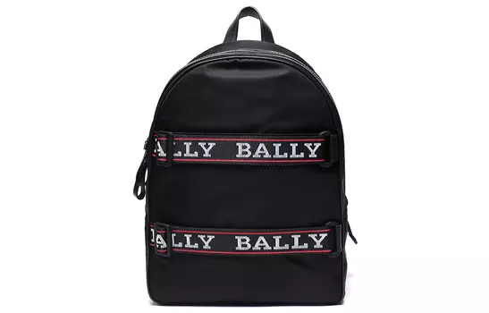 BALLY Тканевый рюкзак, обычный, мужской, черный