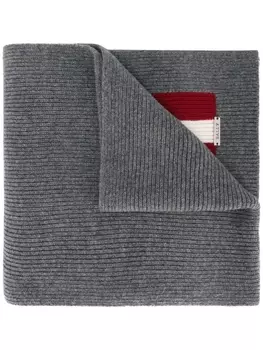 Bally трикотажный шарф, серый