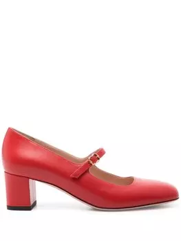 Bally туфли кожаные 50 мм, красный