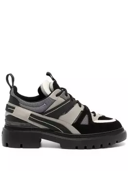 Bally туфли на шнуровке, черный