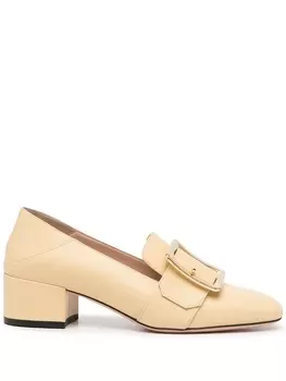 Bally туфли с пряжкой, желтый