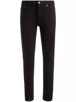 Bally узкие джинсы с пятью карманами, черный