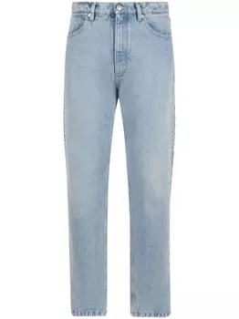 Bally узкие джинсы средней посадки, синий
