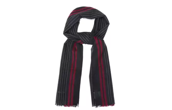 BALLY Вязаный шарф женский черный