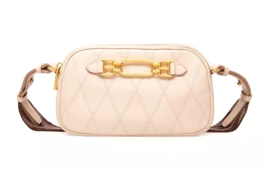 BALLY Женская кожаная сумка через плечо, мини, розового цвета