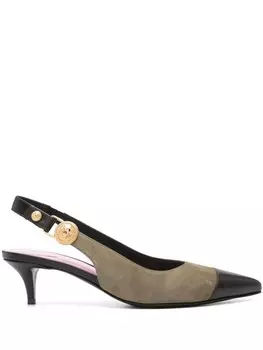 Balmain 50-мм туфли Eva, зеленый
