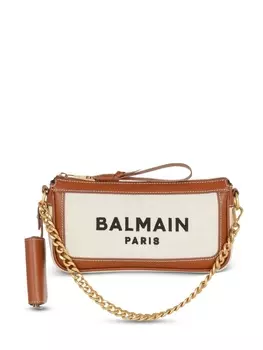 Balmain B-Army clutch bag, нейтральный цвет