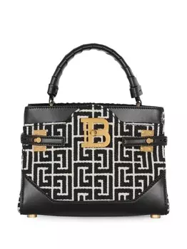 Balmain B-Buzz 22 top handle bag, черный