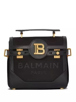 Balmain B-Buzz 23 canvas tote bag, черный