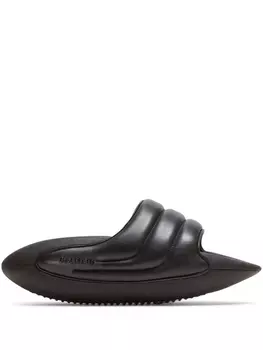 Balmain B-It-Puffy quilted slides, черный