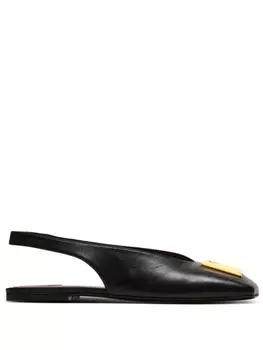 Balmain балетки Eden, черный