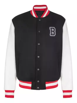 Balmain бомбер Varsity, черный