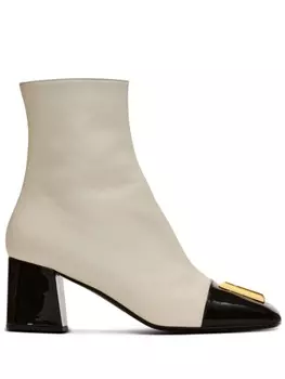 Balmain ботильоны Edna 70, белый