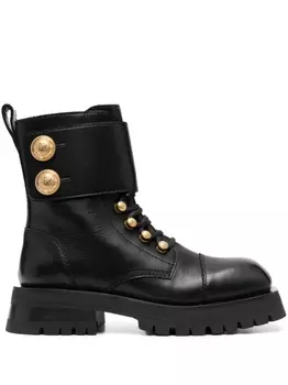 Balmain ботинки Ranger Army, черный