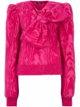 Balmain джемпер из смесовой шерсти, розовый