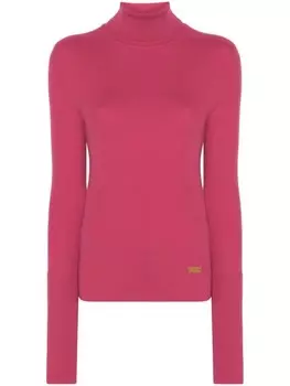 Balmain джемпер с логотипом, розовый