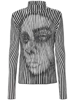 Balmain джемпер с нашивкой, черный