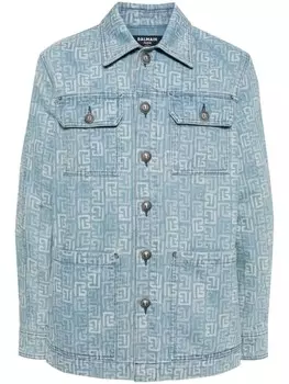 Balmain джинсовая куртка, синий