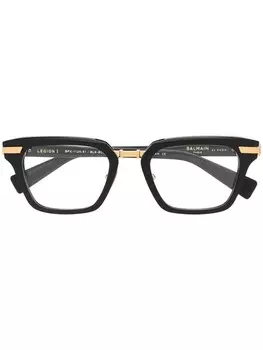 Balmain Eyewear очки Legion I в квадратной оправе, черный