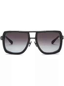 Balmain Eyewear солнцезащитные очки-пилоты Soldier, черный