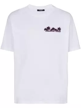 Balmain футболка с принтом Club, белый