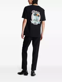 Balmain футболка с принтом Club, черный
