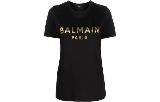 BALMAIN Футболка женская, черный