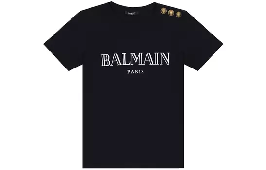 BALMAIN Футболка женская, черный