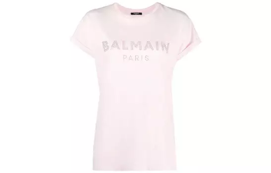 BALMAIN Футболка женская розовые