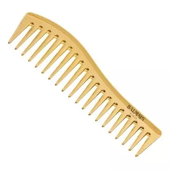 Balmain Golden Styling Comb профессиональная золотая расческа для укладки