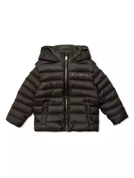 Balmain Kids куртка с логотипом, черный