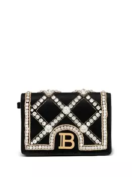 Balmain кошелек B-Buzz с кристаллами, черный