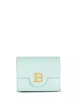 Balmain кожаный кошелек B-Buzz тройного сложения, синий