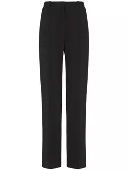 Balmain креповые брюки, черный