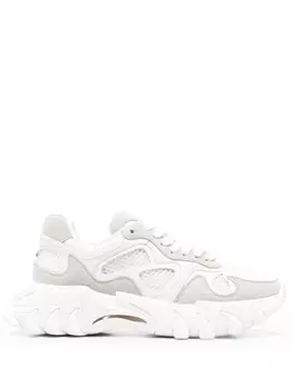 Кроссовки Balmain B-East with Inserts, белый/светло-серый