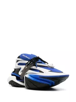 Balmain кроссовки-единороги, синий