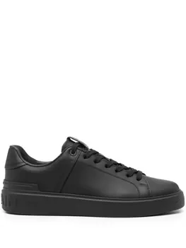 Balmain кроссовки со вставками, черный