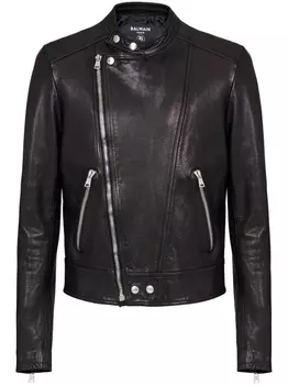 Balmain куртка на молнии, черный