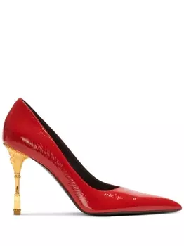 Balmain лакированные туфли Moneta, красный