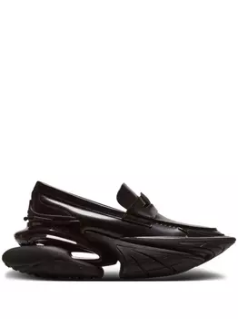 Balmain лоферы Main Lab Unicorn, черный