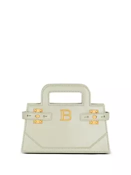 Balmain маленькая сумка-тоут B-Buzz, зеленый