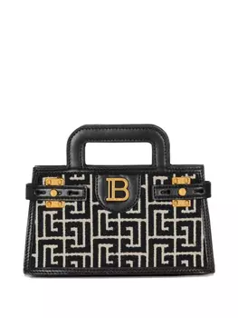 Balmain маленькая сумка-тоут B-Buzz, черный
