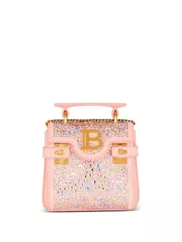 Balmain мини-сумка B-Buzz 12, розовый