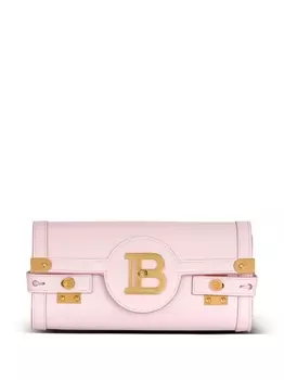 Balmain мини-сумка Bbuzz с логотипом, розовый
