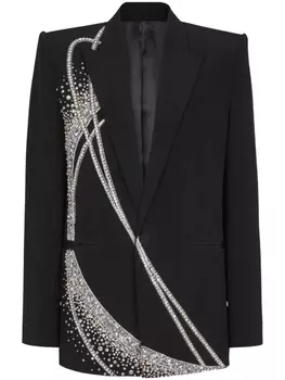 Balmain пиджак Galaxy 1B, черный