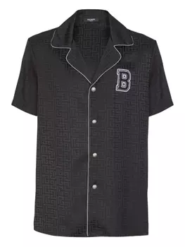 Balmain пижамная рубашка, черный