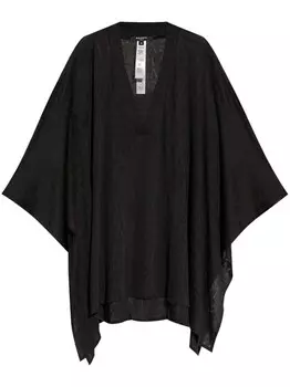 Balmain пляжное мини-платье с логотипом и жаккардом, черный